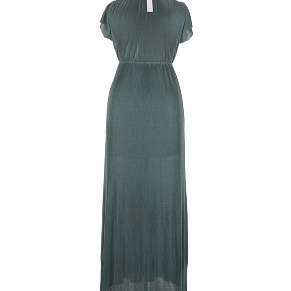 NWT Baltic Born XL pleated Teal Maxi Dress - Picture 2 of 15